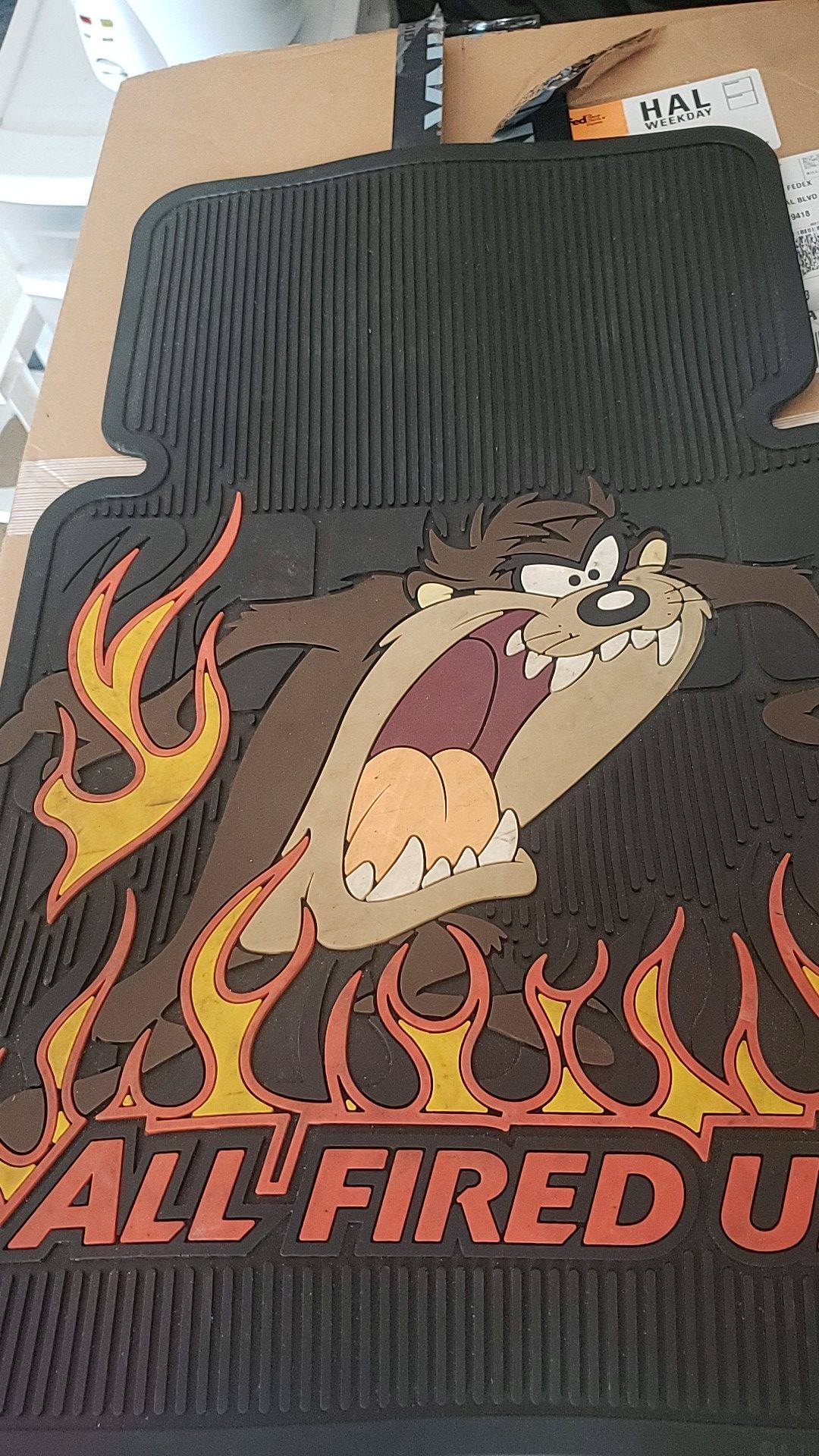 tazmanian devil car mats