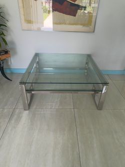 Mesa de cristal