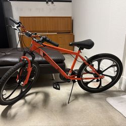 Red And Black Bicycle