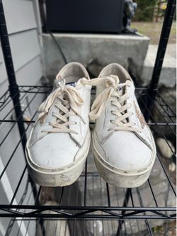Golden Goose Hi Star Glitter Platform Sneakers – Size 38 (US Women’s 8)