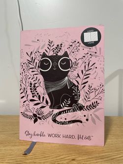Cat Design Lined Notebook