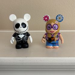 2 Disney Vinylmation Figurines