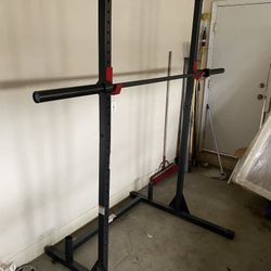 Squat Bar And Rack