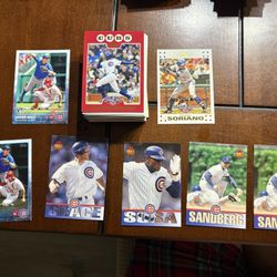 Chicago Cubs baseball cards lot