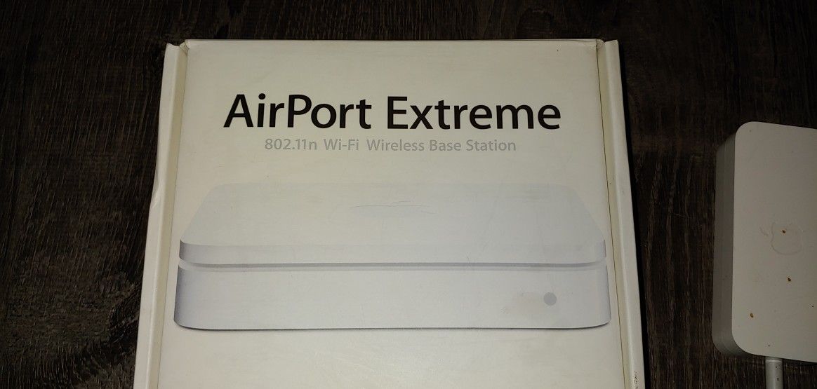 Apple Airport Extreme 802.11n WI-Fi Wireless Base Station