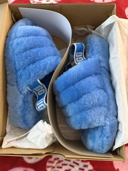 Blue Ugg Fluff Yeah Slide
