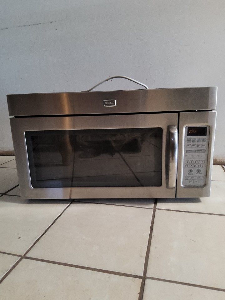 May tag Over the stove Microwave Large New