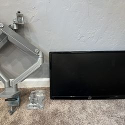 Acer GN246HL 144hz Gaming Monitor with Dual Monitor Stand