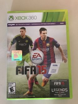 XBOX 360 FIFA15 Game. Like New!!!