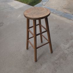 Free Sturdy wooden stool