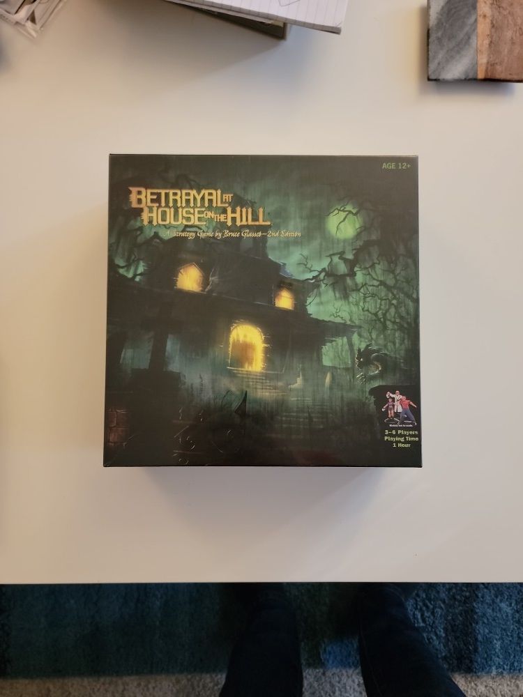 Betrayal At House On The Hill Board Game 2nd Edition NEW