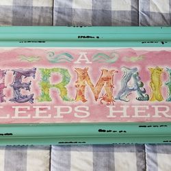 Mermaid Wall Sign