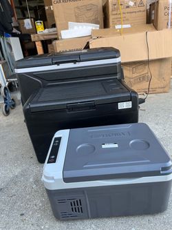 Car refrigerator  12QT 12 Volt Refrigerator, Portable Car Fridge with App Control  No Ice Need