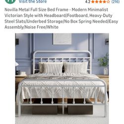 Unopened Full Size Bed Frame 