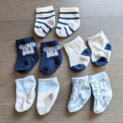 Baby Boys Socks - Set of 5