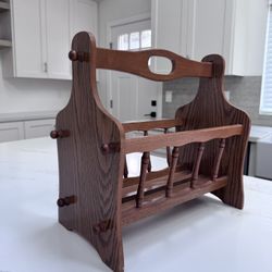 Vintage Magazine Rack 