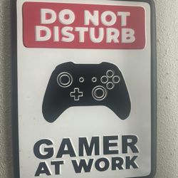 Gamer Sign
