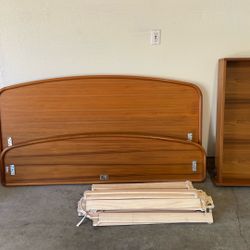 Danish Wood Full/Queen Storage Drawers