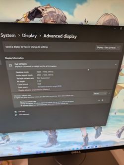 🔥DELL 27in 2K 144Hz Gaming Monitor OBO🔥