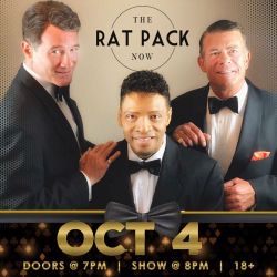 RAT PACK TRIBUTE SHOW! VIP Table 4 Tix!