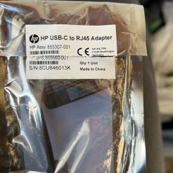 HP USB-C To RJ45 Brand New 