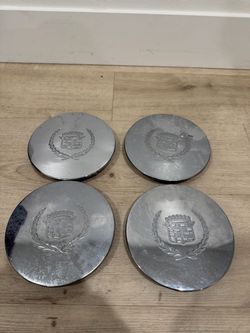 Set of 4 1(contact info removed) 1(contact info removed)-1999 CADILLAC SEVILLE DEVILLE 7" CHROME Center CAPS