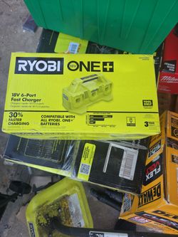 ONE+ 18V 6-Port Fast Charger STORE PRICE 99$