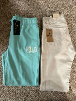 Boys polo sweats size 10-12 $ khaki jeans size 12