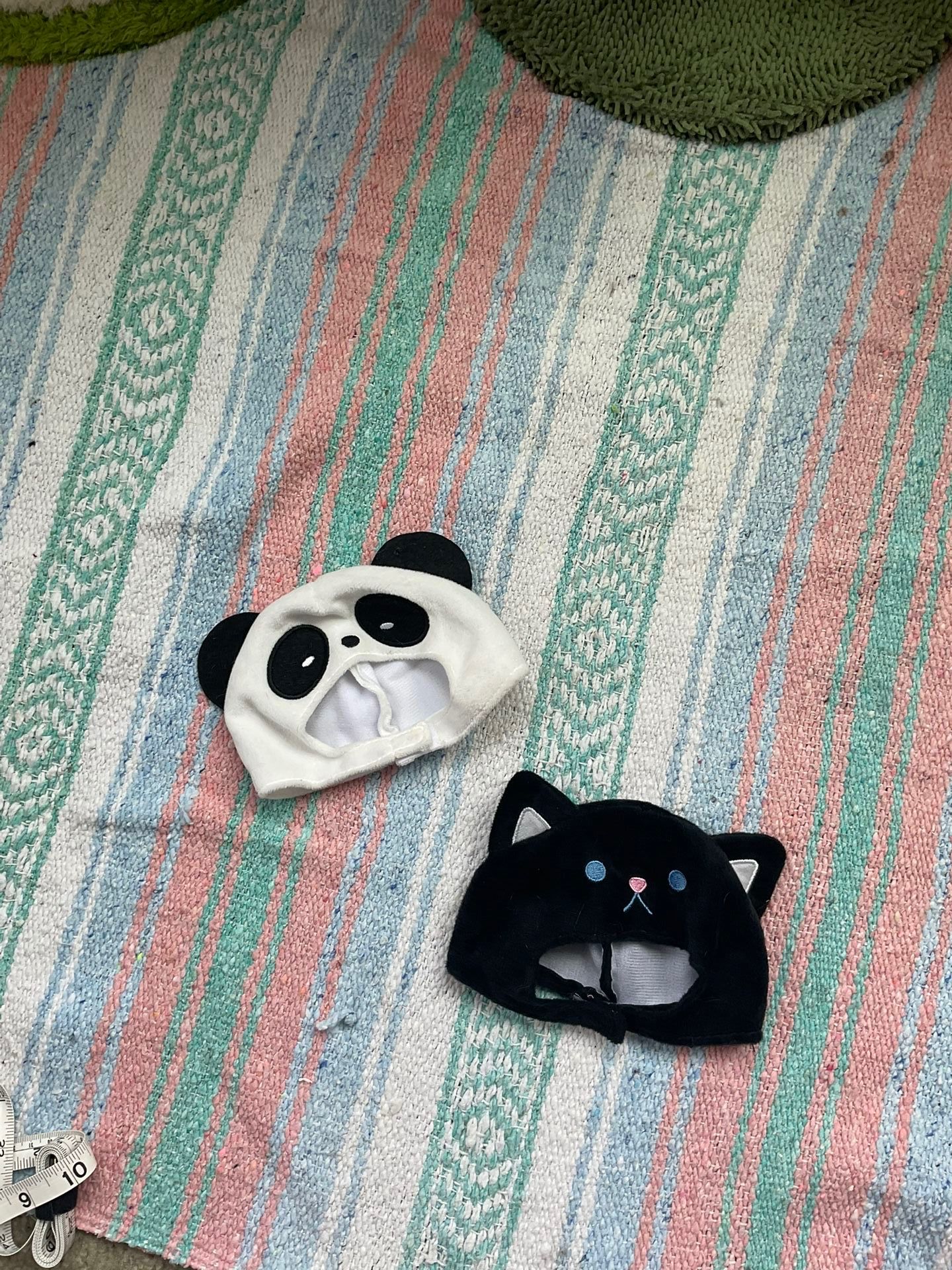 cute panda cat dog hat accessories