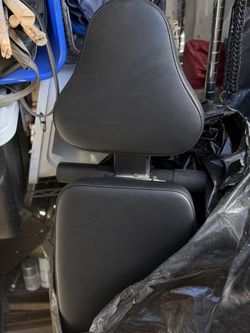 Black Vinyl Weight Bench Seat