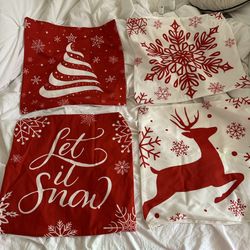 Christmas Pillow Covers 