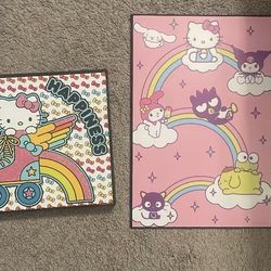 hello kitty wall art