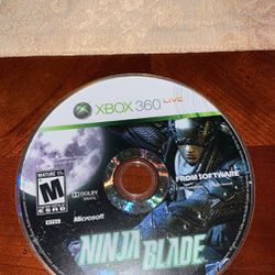 Ninja Blade (Microsoft Xbox 360, 2009) Game Disc Only