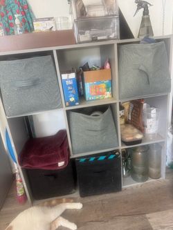 Two cubes furniture holders 9X9