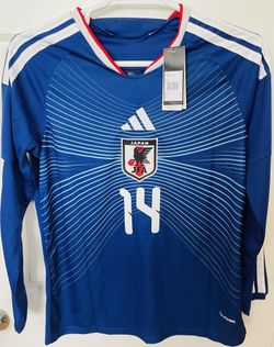 adidas Japan National Football Team 2026 Home Fan Ver. Jersey Size M #14 ITO New