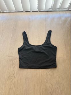 Shein Black crop top