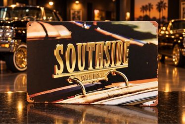 Southside California Decorative Metal Sign