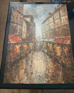 Art Deco - Large Painting