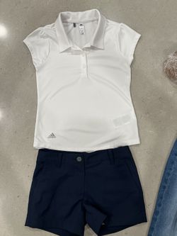 Adidas And Puma Girls Golf Outfit