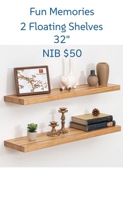 2 Floating Shelves