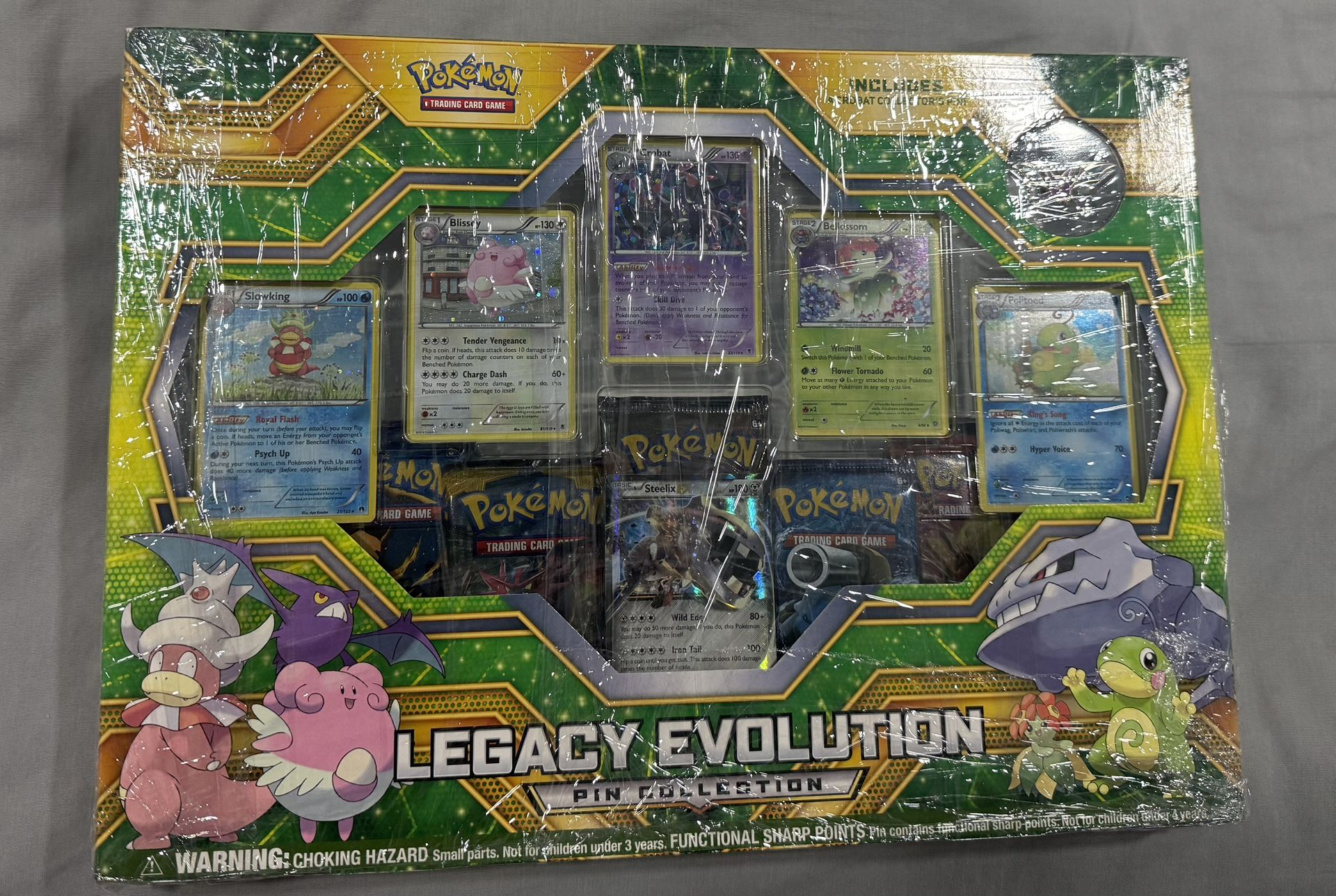 Pokemon Legacy Evolution Pin Collection
