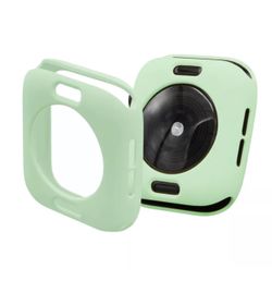 2 Silicone Bumper Cases For Apple Watch 38/40mm $10