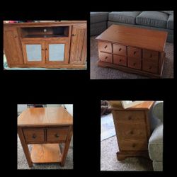 End Tables, Coffee Tabls, Entertainment Center