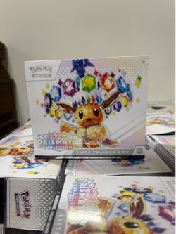 Pokemon Prismatic Evolutions Elite Trainer Box