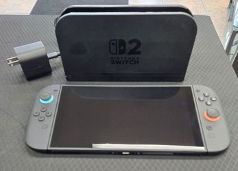 NINTENDO SWITCH 2 Portable Gaming console W/pwr cord/dock only