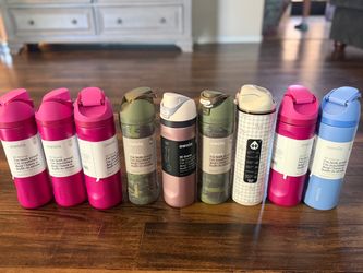 Water bottles