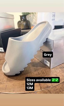 Size 12M, & 13M YZY YS-01 Grey Yeezy