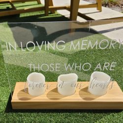 In Loving Memory Sign