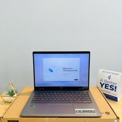 YEAR END SALE Grey Acer ChromeBook 14” Touch Screen Foldable Laptop  Intel Core i5 Processor/8GB RAM Warranty Included  