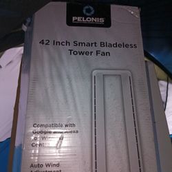 Smart Bladeless Tower Fan 